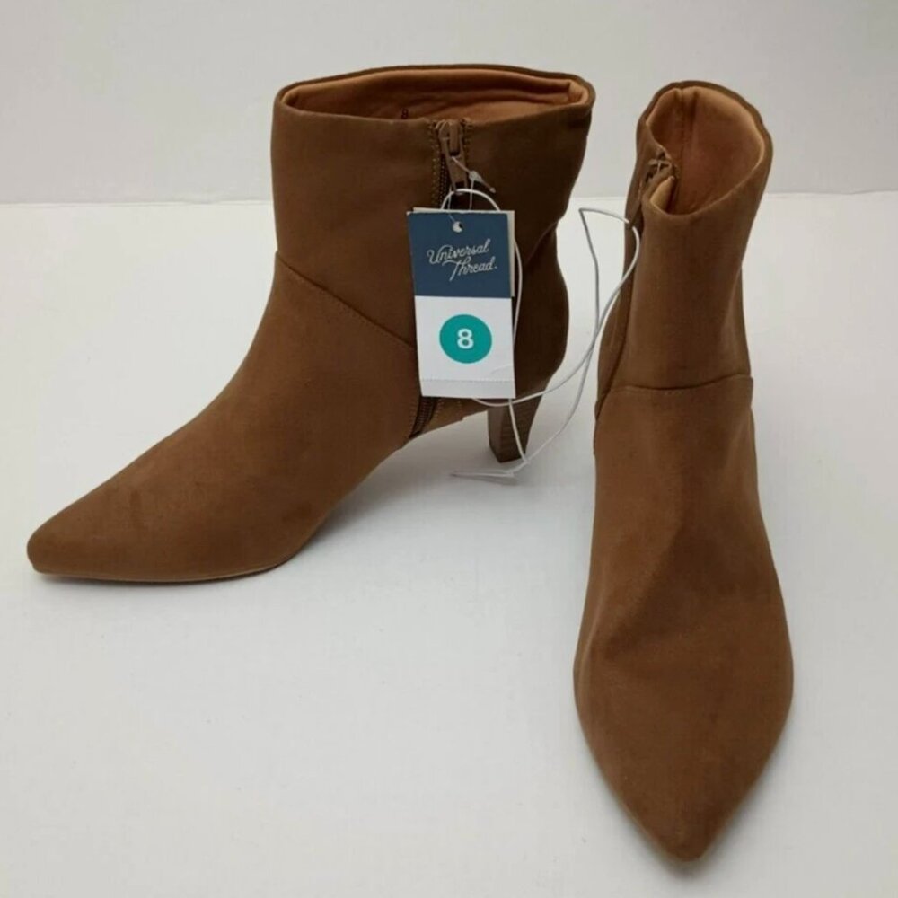Universal Thread Women's Brown Heeled Boots